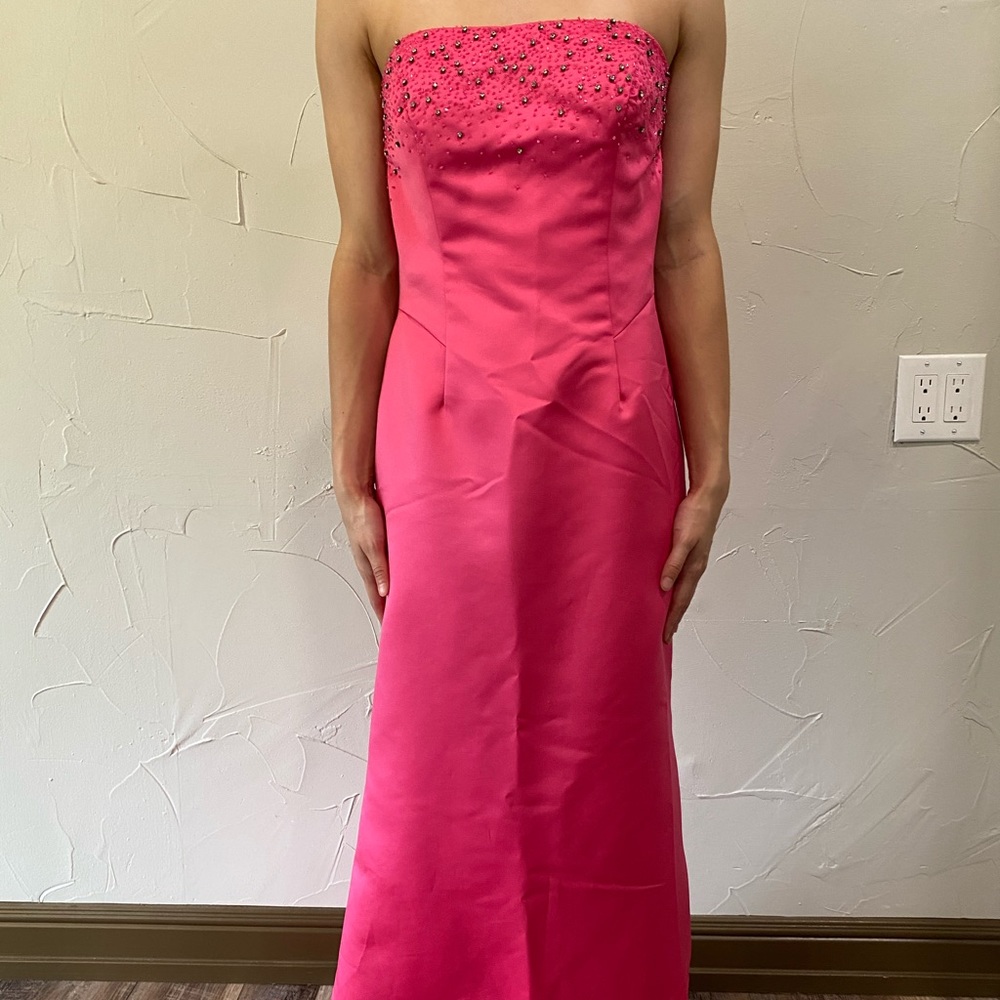 Vintage Jovani Prom Dress w/t train